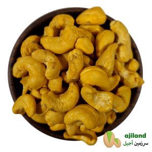 مغز بادام هندی زعفرانی