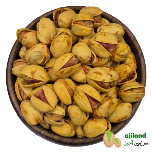 پسته کله قوچی زعفرانی